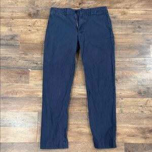 Buck Mason Paperbag Chino Pants Men’s 32x32 Blue Cotton